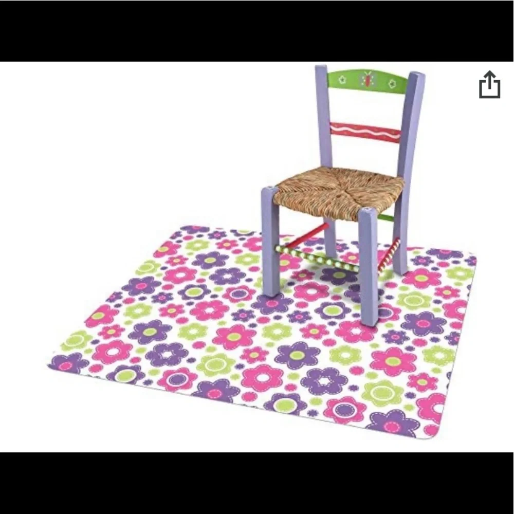 New Deflecto Fashion Floor Mat - Picture 1 of 2